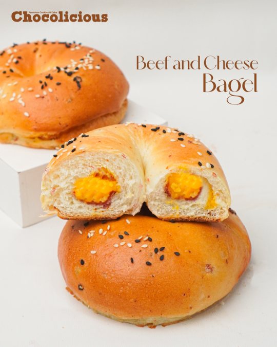 Beef and Cheese Bagel