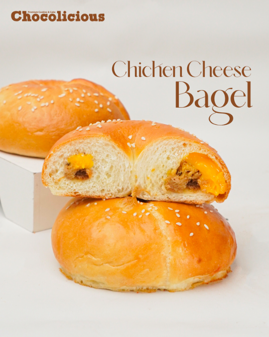 Chicken Cheese Bagels