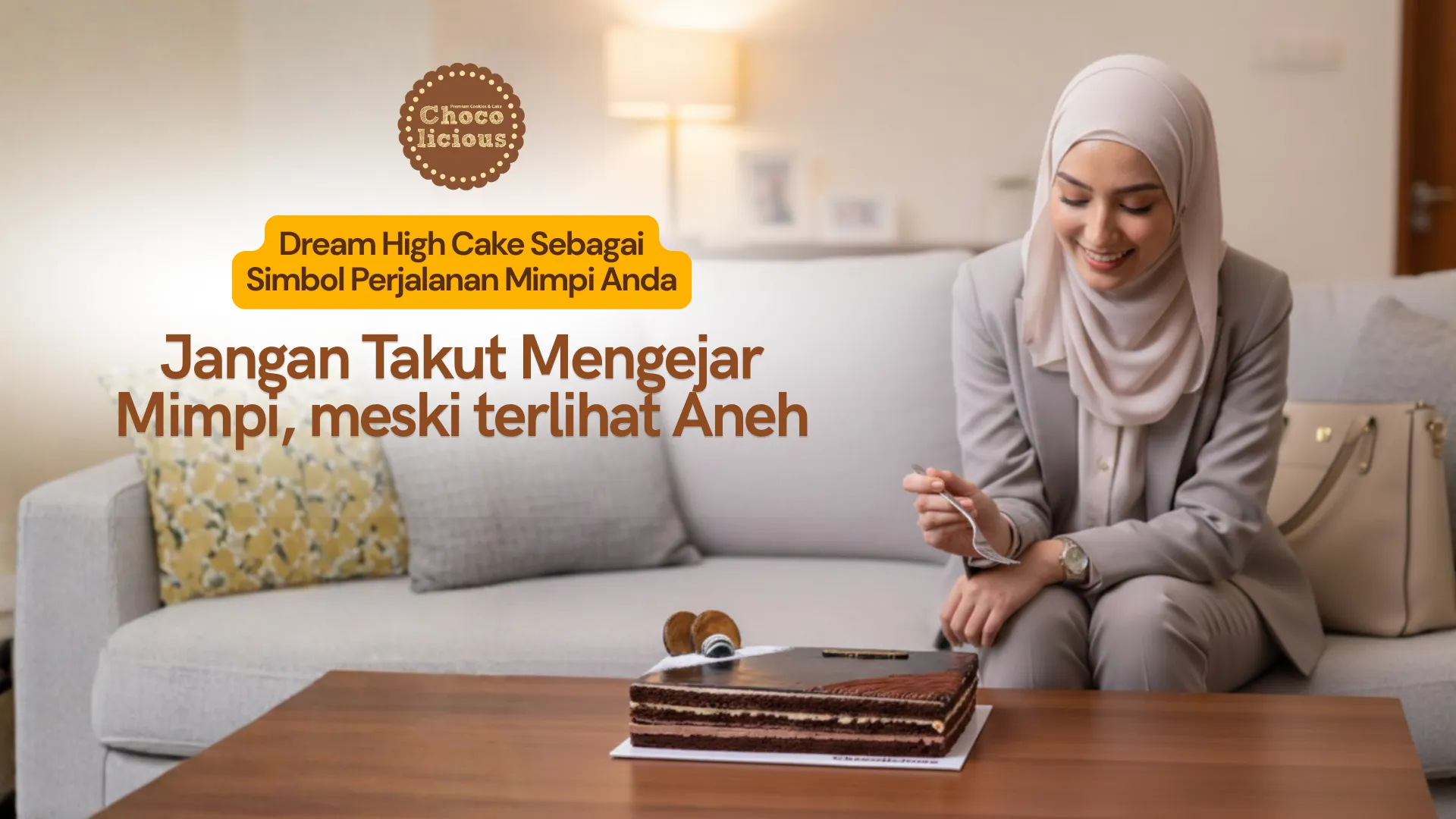 Dream High Cake Kue yang Terinspirasi oleh Impian Besar