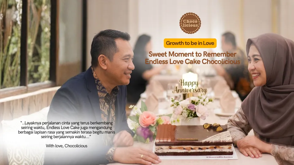 Sweet Moment to Remember Endless Love Cake Chocolicious